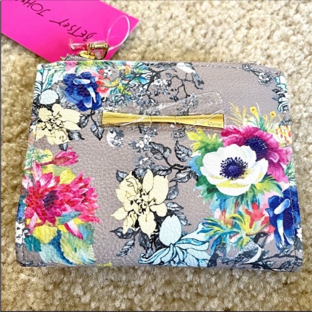 Betsey Johnson Floral Wallet